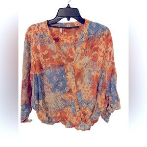 Pilcro Anthropologie blouse